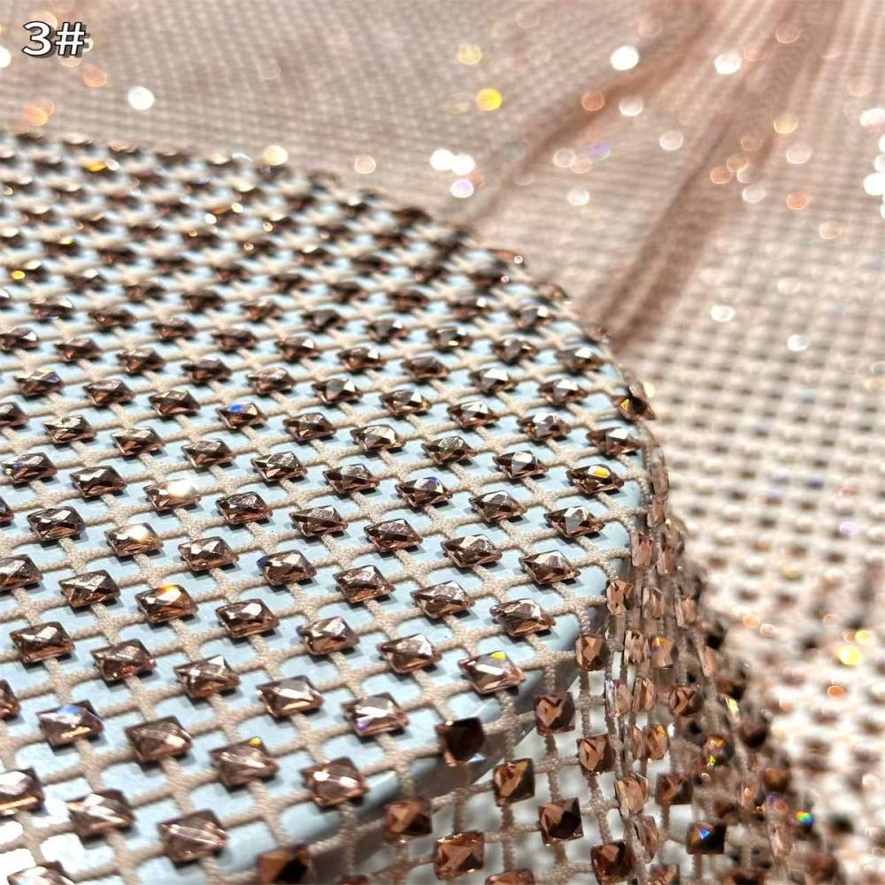 Beaded Tulle Fabric - 5 Yards | COD HN761