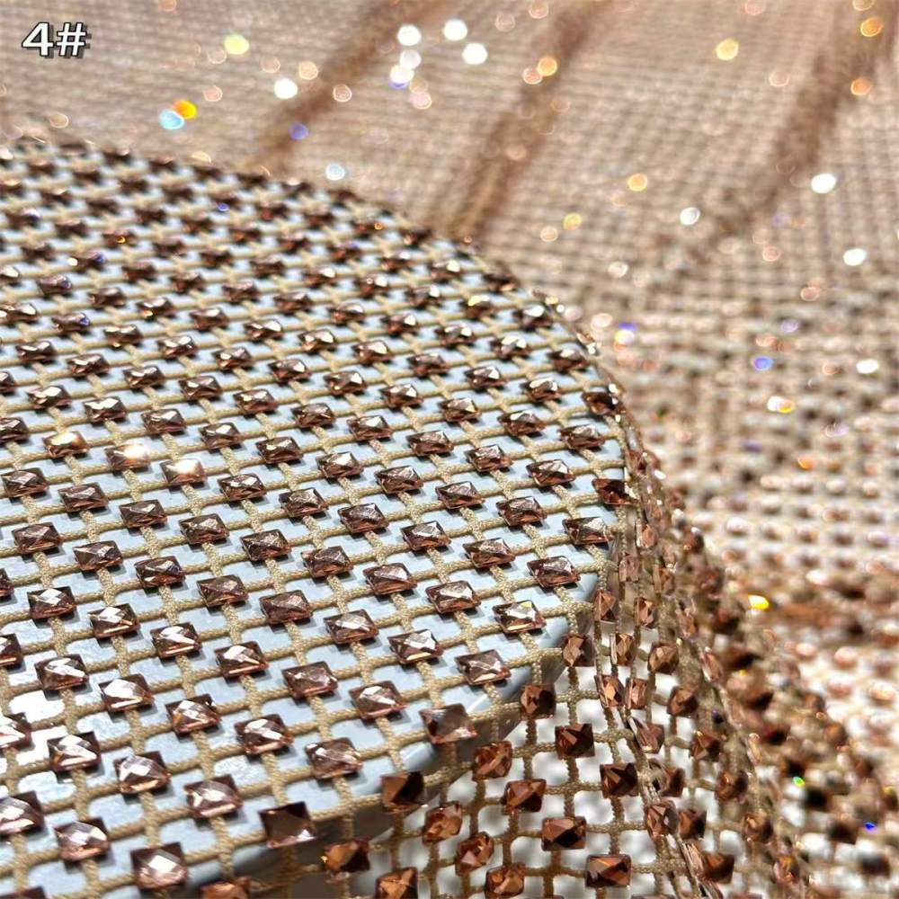 Beaded Tulle Fabric - 5 Yards | COD HN761