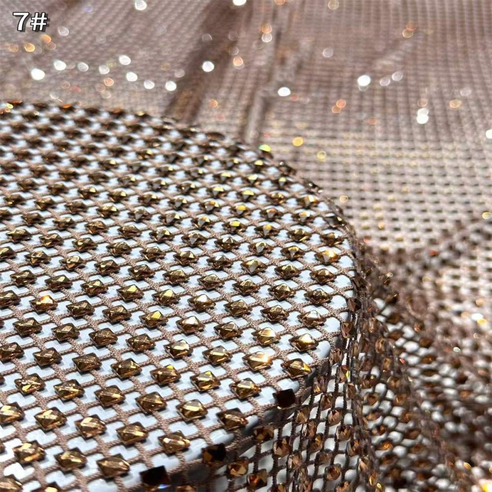 Beaded Tulle Fabric - 5 Yards | COD HN761