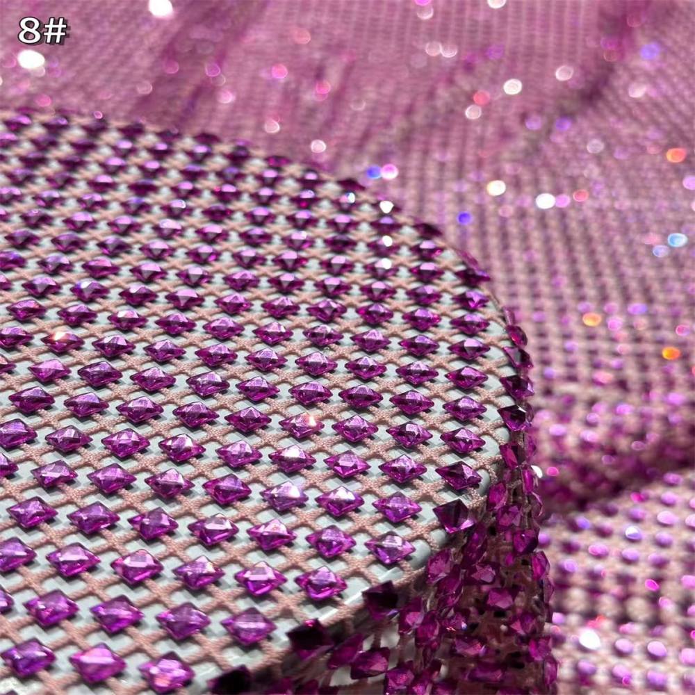 Beaded Tulle Fabric - 5 Yards | COD HN761