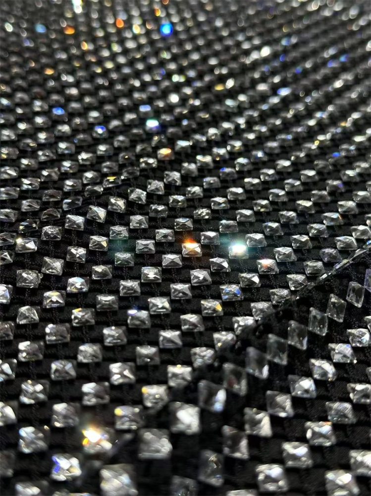 Beaded Tulle Fabric - 5 Yards | COD HN761