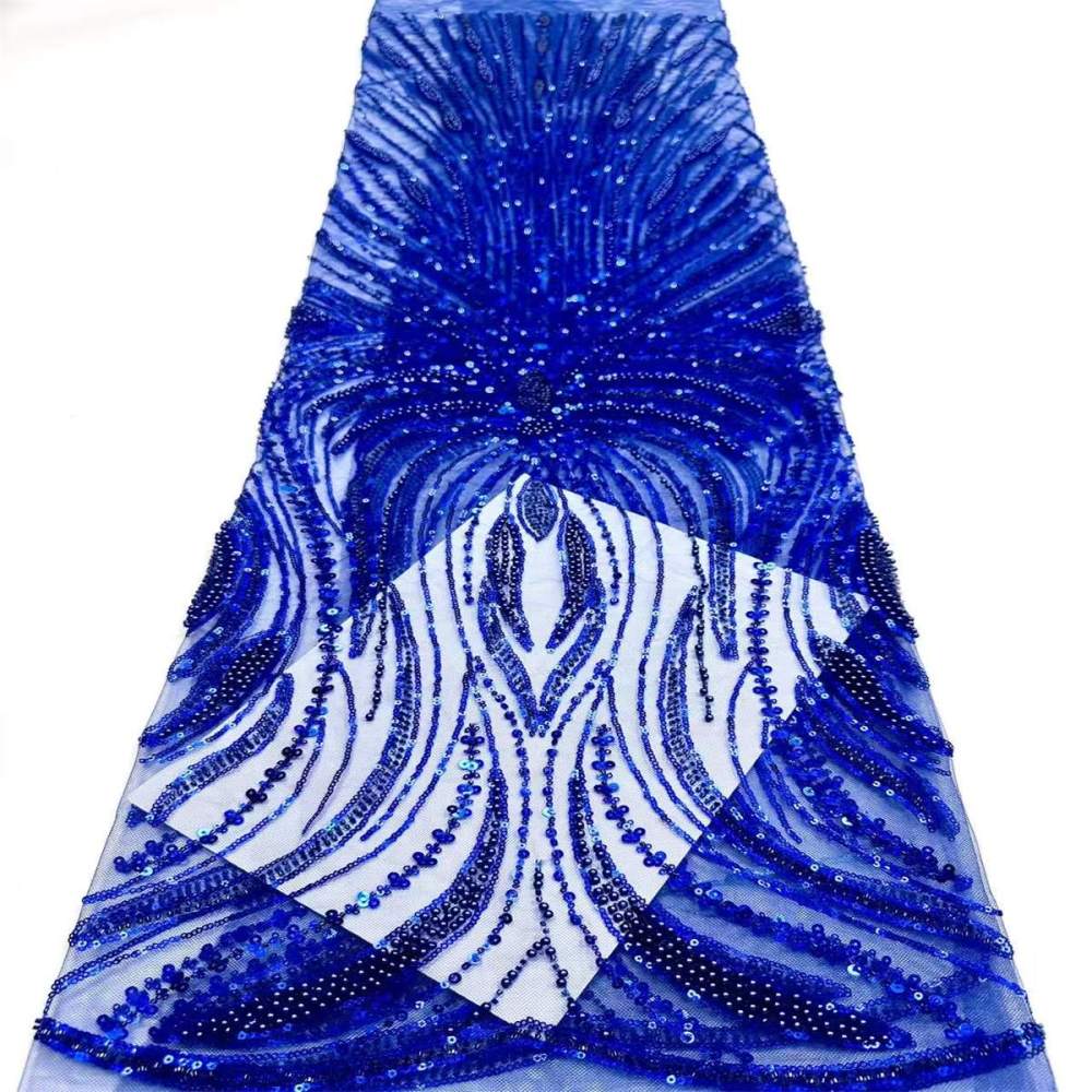 Beaded Tulle Fabric - 5 Yards | COD HN748