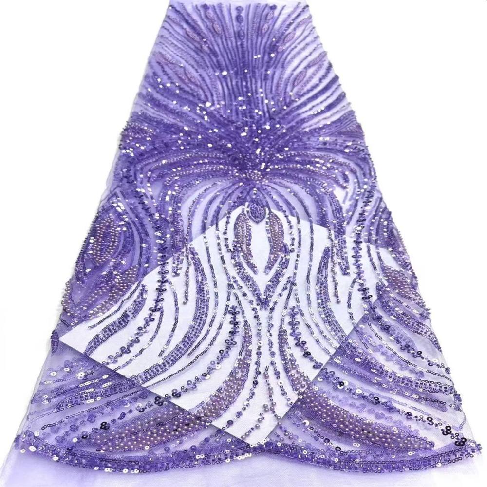 Beaded Tulle Fabric - 5 Yards | COD HN748
