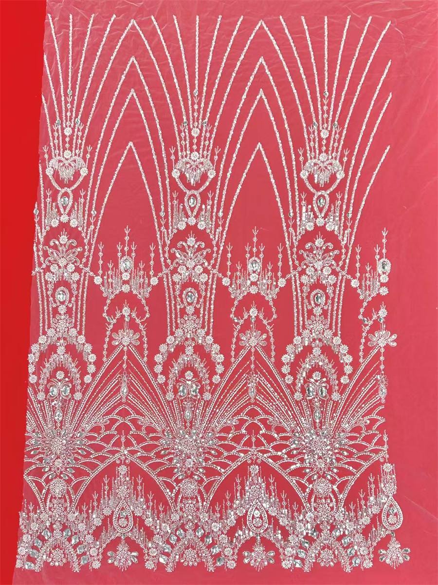 5 Yards Bridal Lace Fabric, ITM HN209