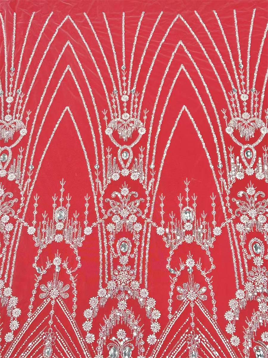 5 Yards Bridal Lace Fabric, ITM HN209