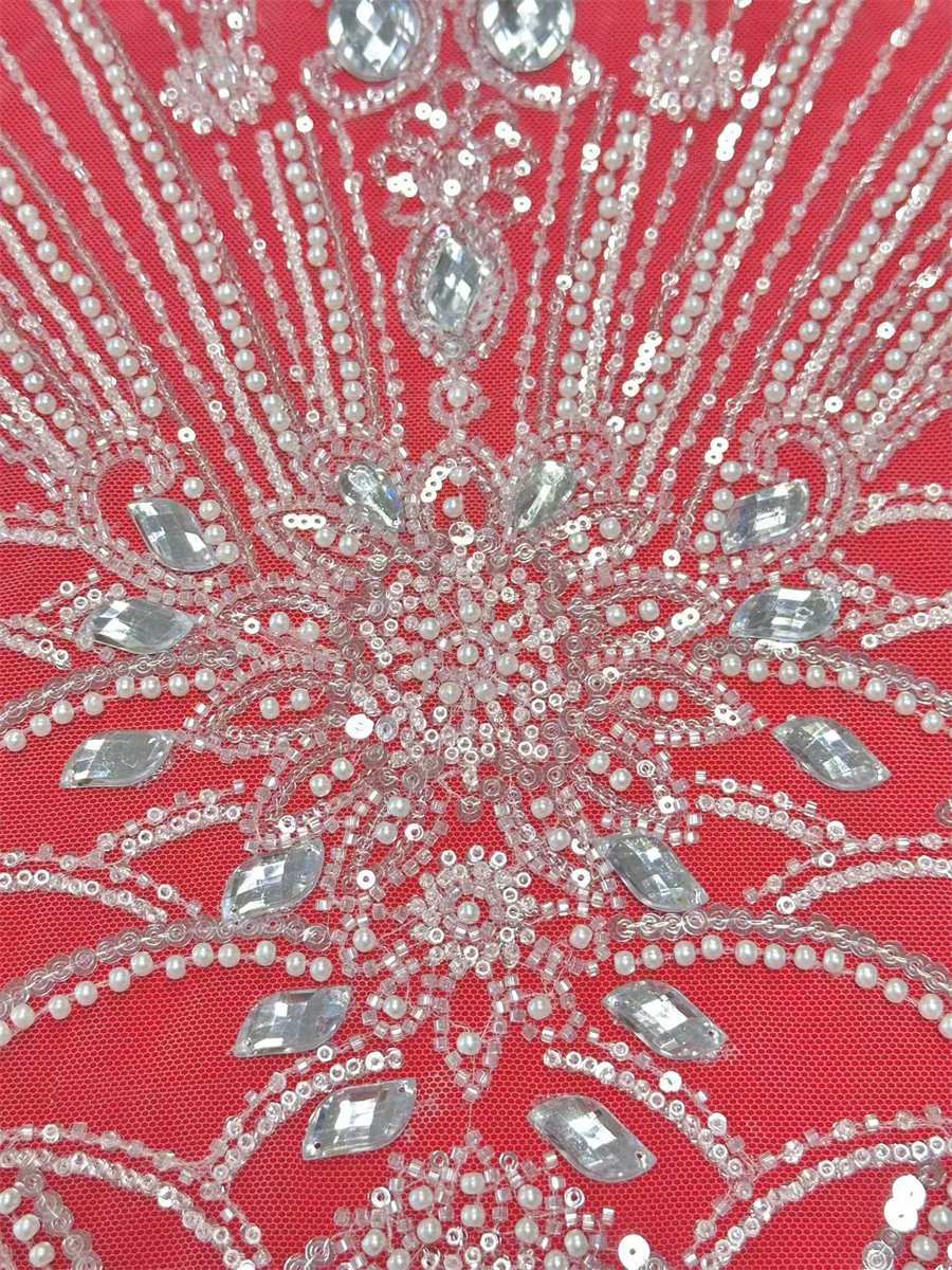 5 Yards Bridal Lace Fabric, ITM HN209