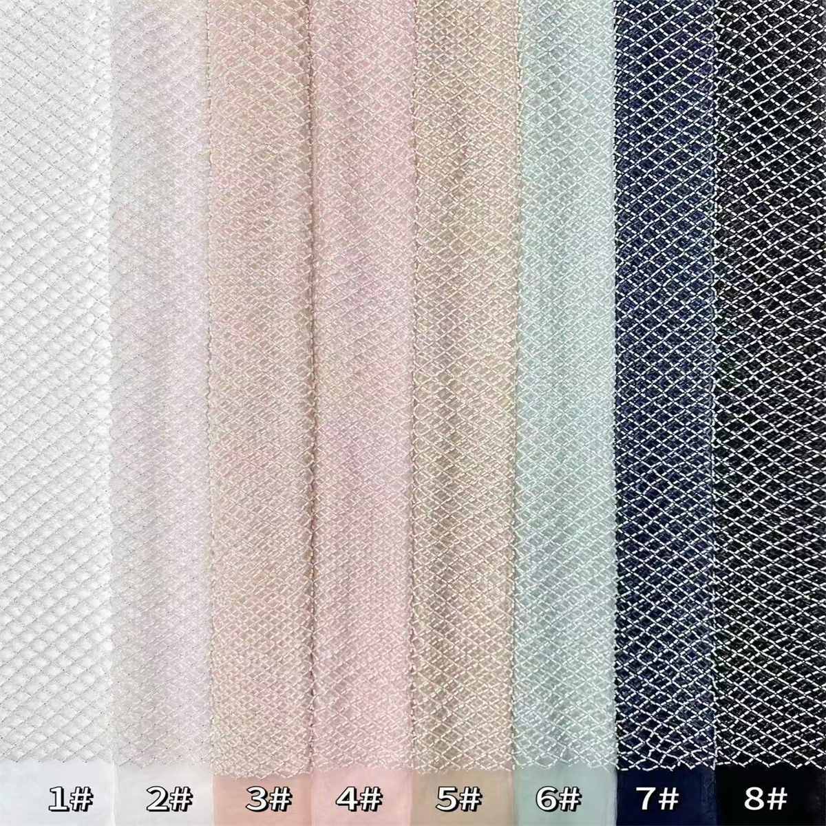 Beaded Tulle Fabric - 5 Yards | COD LIL9017