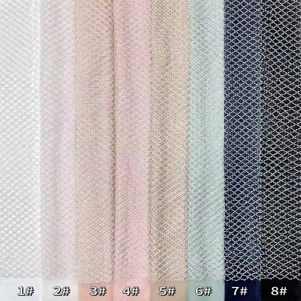 Beaded Tulle Fabric - 5 Yards | COD LIL9017
