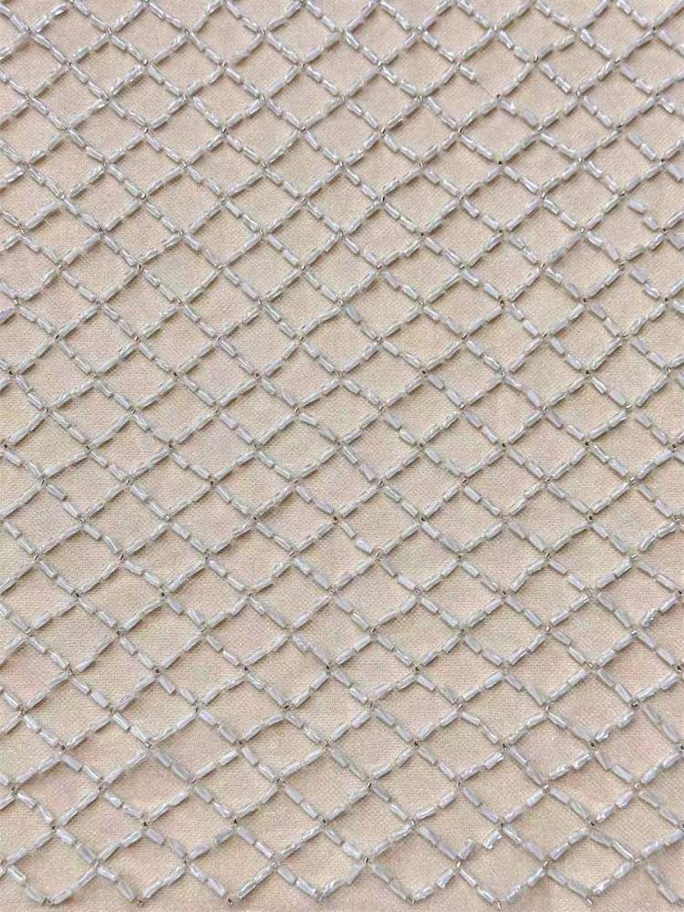 Beaded Tulle Fabric - 5 Yards | COD LIL9017