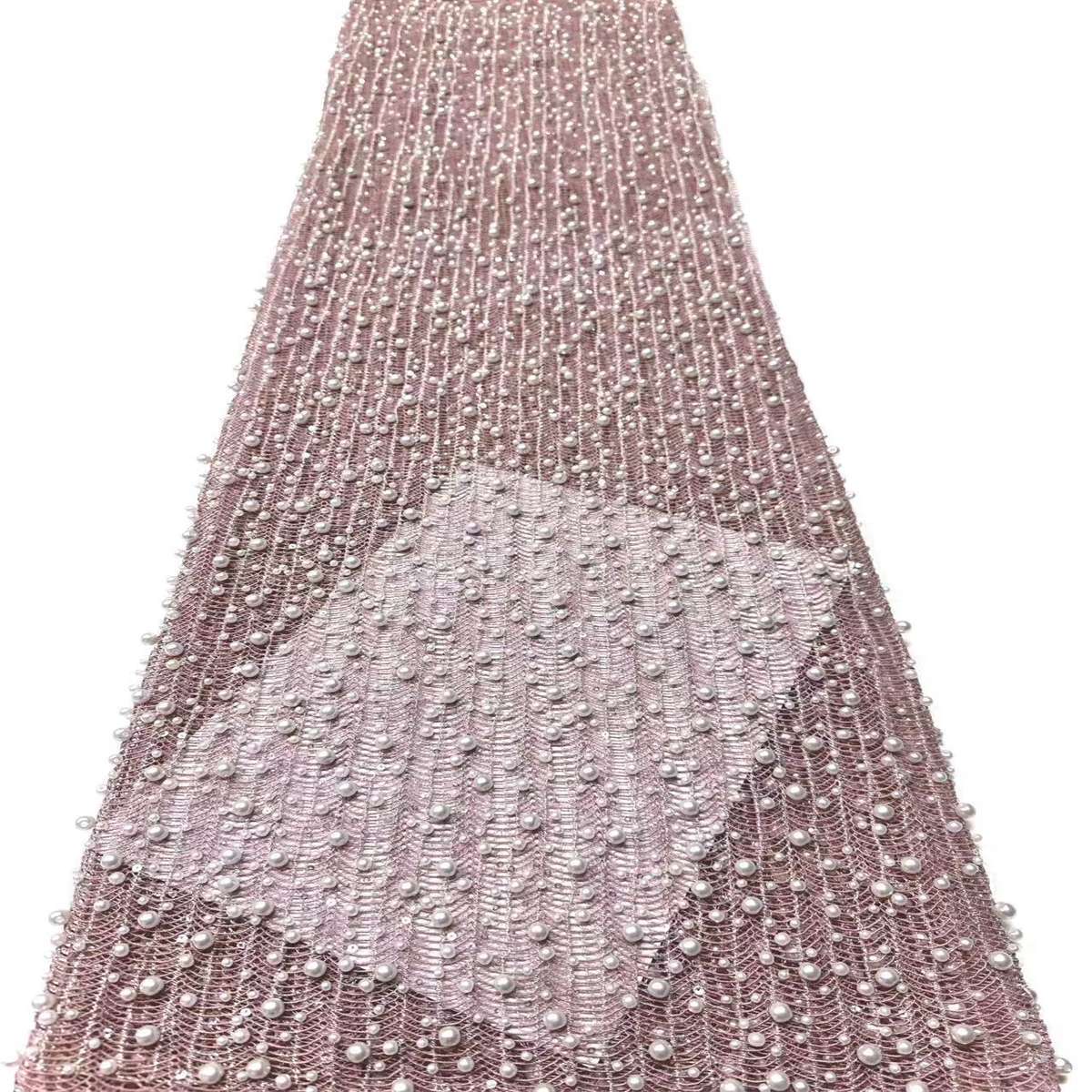 Beaded Tulle Fabric - 5 Yards | COD LIL9023
