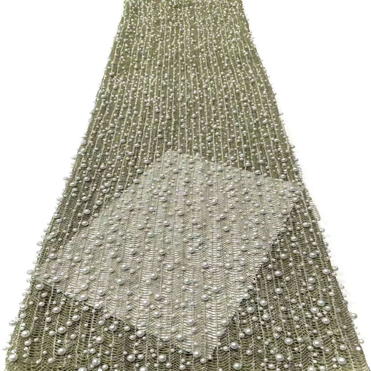 Beaded Tulle Fabric - 5 Yards | COD LIL9023