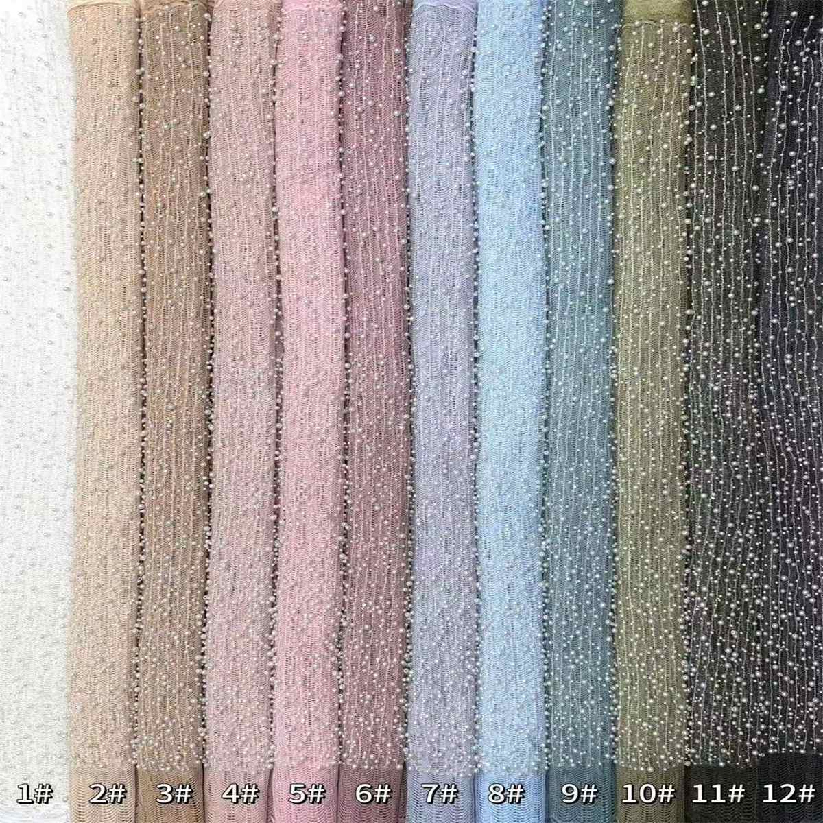 Beaded Tulle Fabric - 5 Yards | COD LIL9023