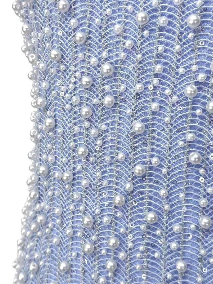 Beaded Lace Fabric - 5 Yards | MOD LIL9023