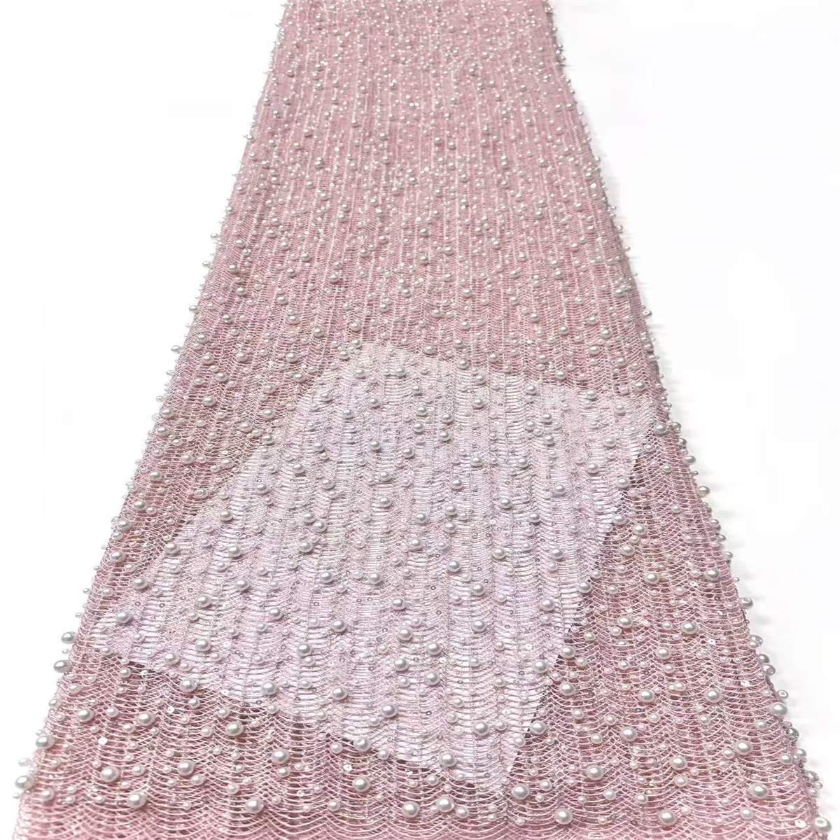 Beaded Tulle Fabric - 5 Yards | COD LIL9023