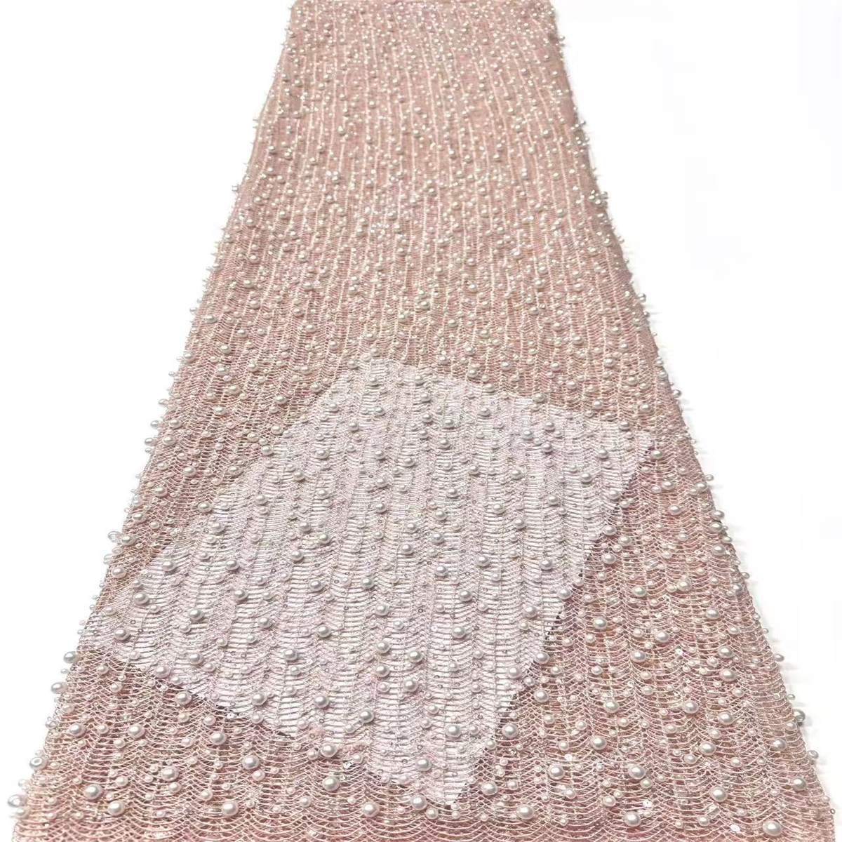 Beaded Tulle Fabric - 5 Yards | COD LIL9023