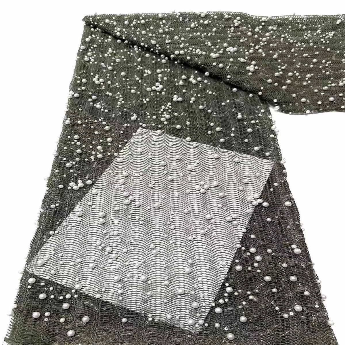 Beaded Tulle Fabric - 5 Yards | COD LIL9024
