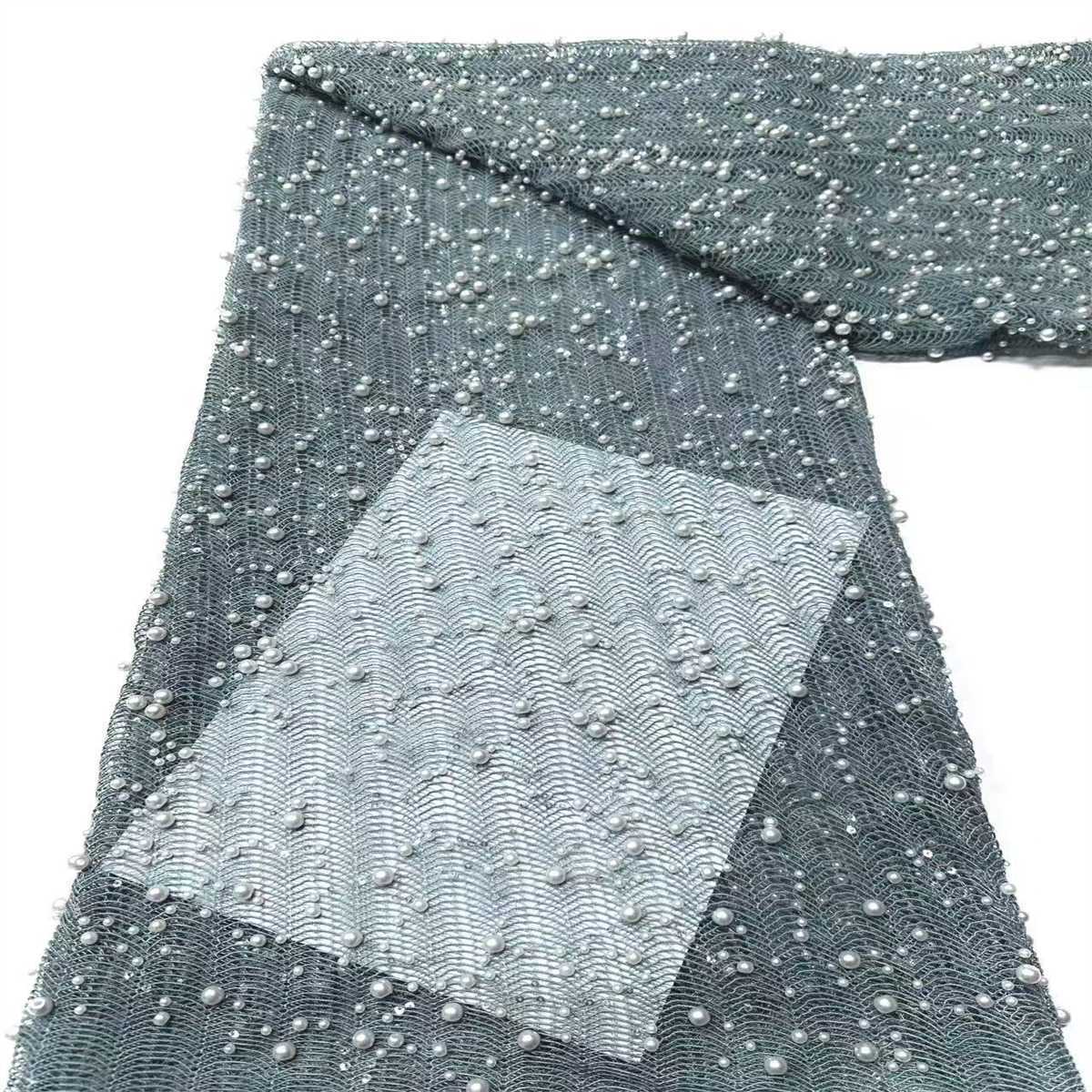 Beaded Tulle Fabric - 5 Yards | COD LIL9024