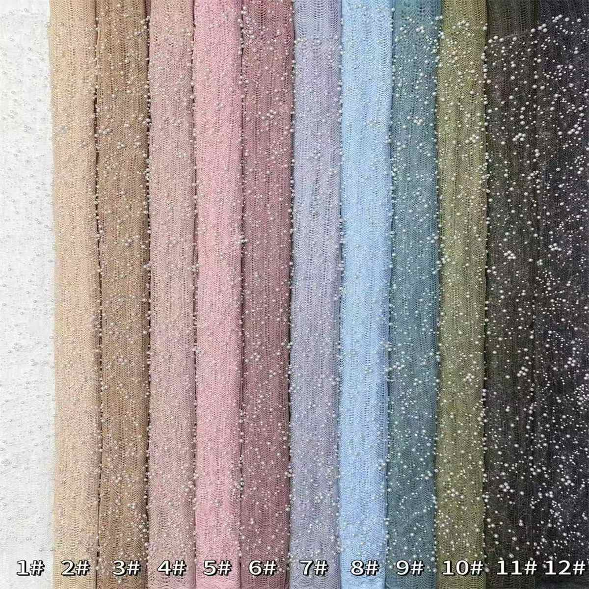 Beaded Tulle Fabric - 5 Yards | COD LIL9024