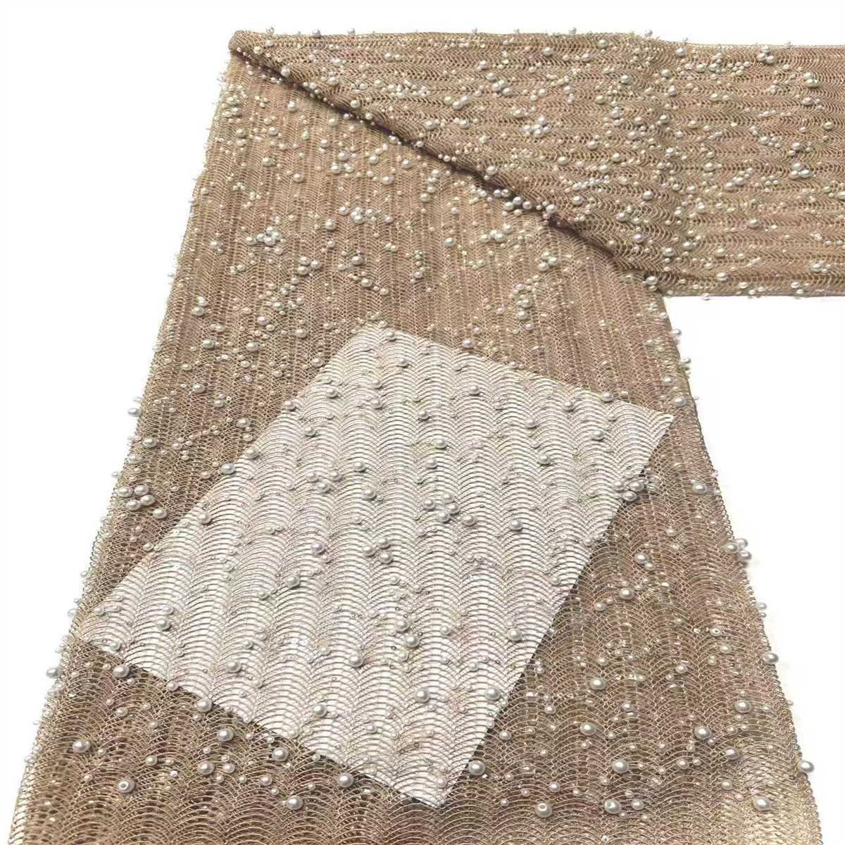 Beaded Tulle Fabric - 5 Yards | COD LIL9024