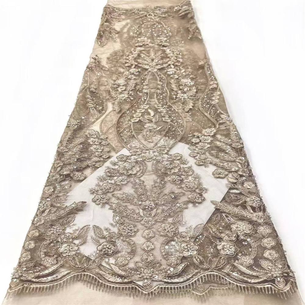 Beaded Tulle Fabric - 5 Yards | COD LIL9031