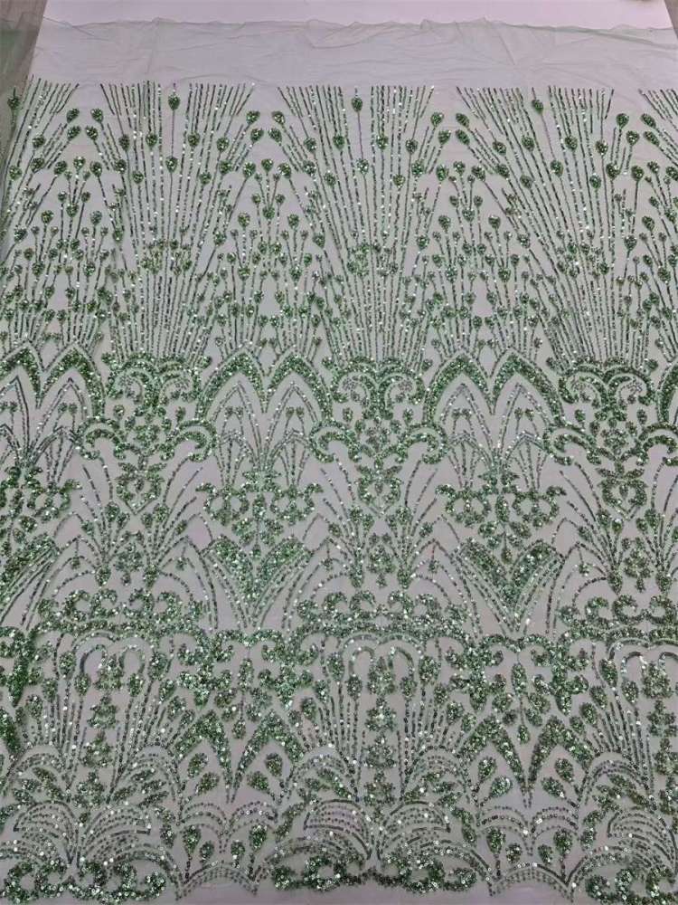 Beaded Tulle Fabric - 5 Yards | COD LIL9039