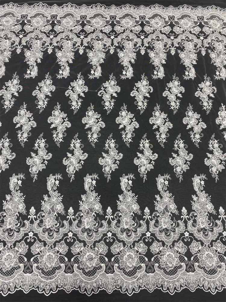 Beaded Tulle Fabric - 5 Yards | COD LIL9042