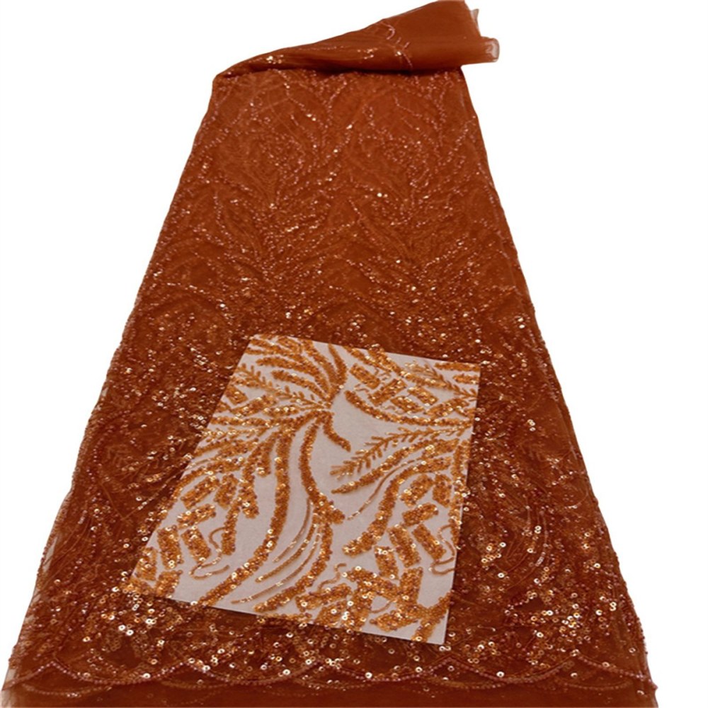 Beaded Tulle Fabric - 5 Yards | COD PFS033