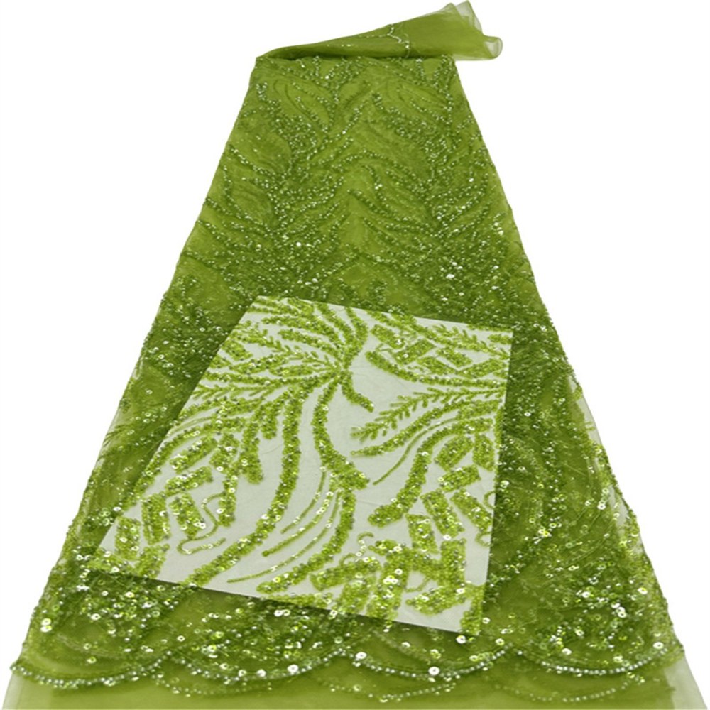 Beaded Tulle Fabric - 5 Yards | COD PFS033