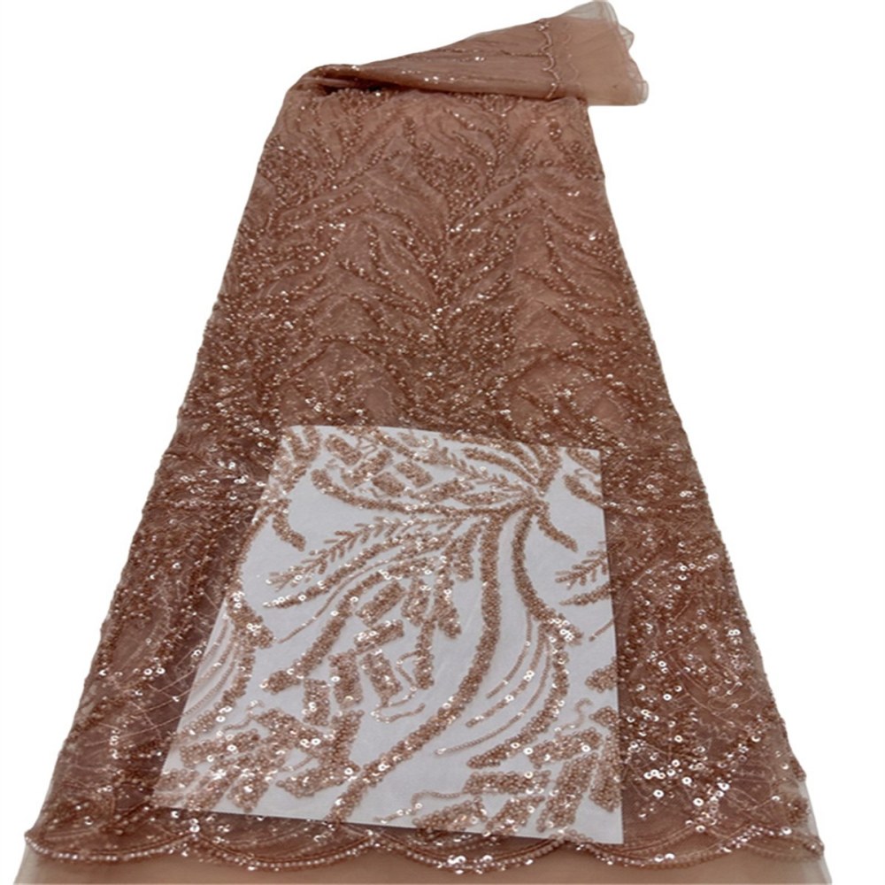 Beaded Tulle Fabric - 5 Yards | COD PFS033