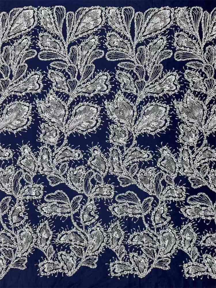 Beaded Tulle Fabric - 5 Yards | COD LIL9034
