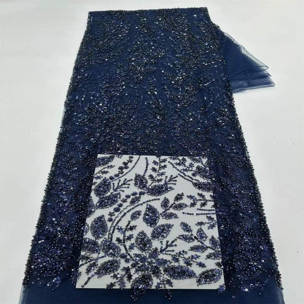 Beaded Tulle Fabric - 5 Yards | COD LIL9037