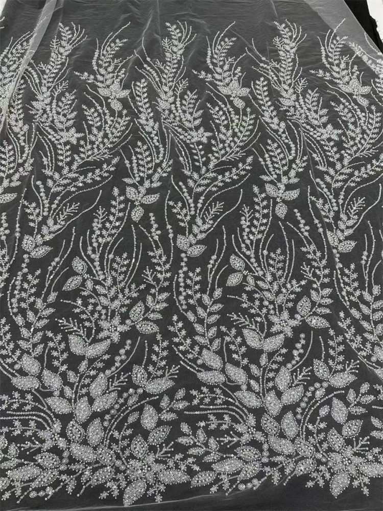 Beaded Tulle Fabric - 5 Yards | COD LIL9037