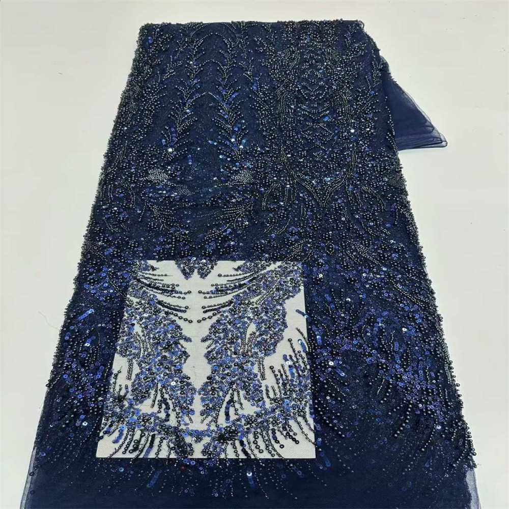 Beaded Tulle Fabric - 5 Yards | COD LIL9041