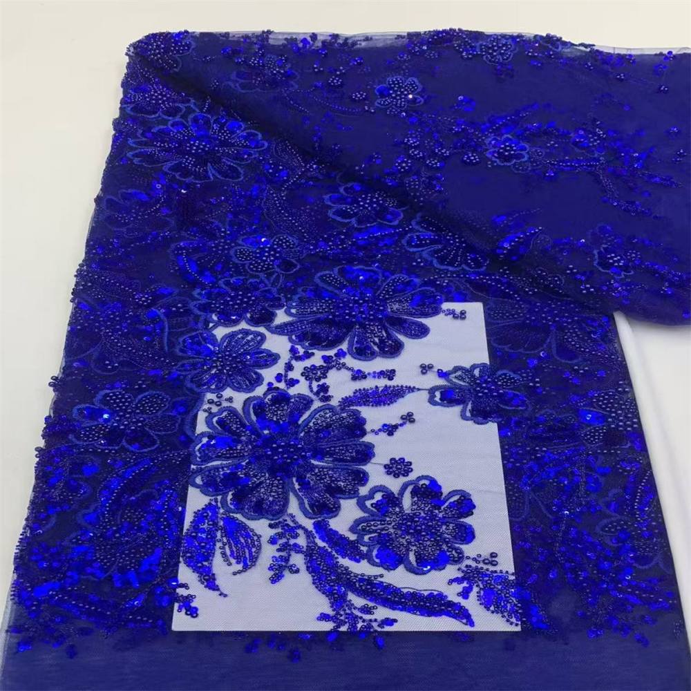 Beaded Tulle Fabric - 5 Yards | JX499