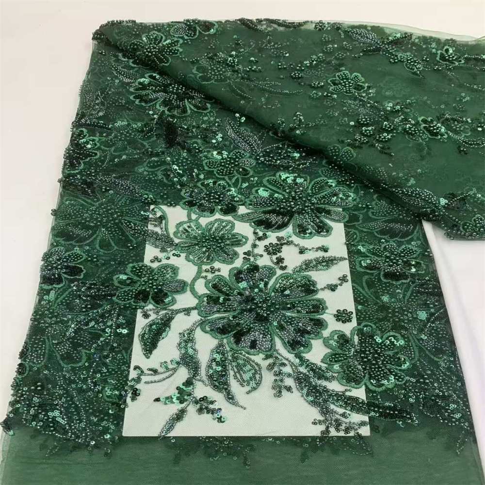 Beaded Tulle Fabric - 5 Yards | JX499