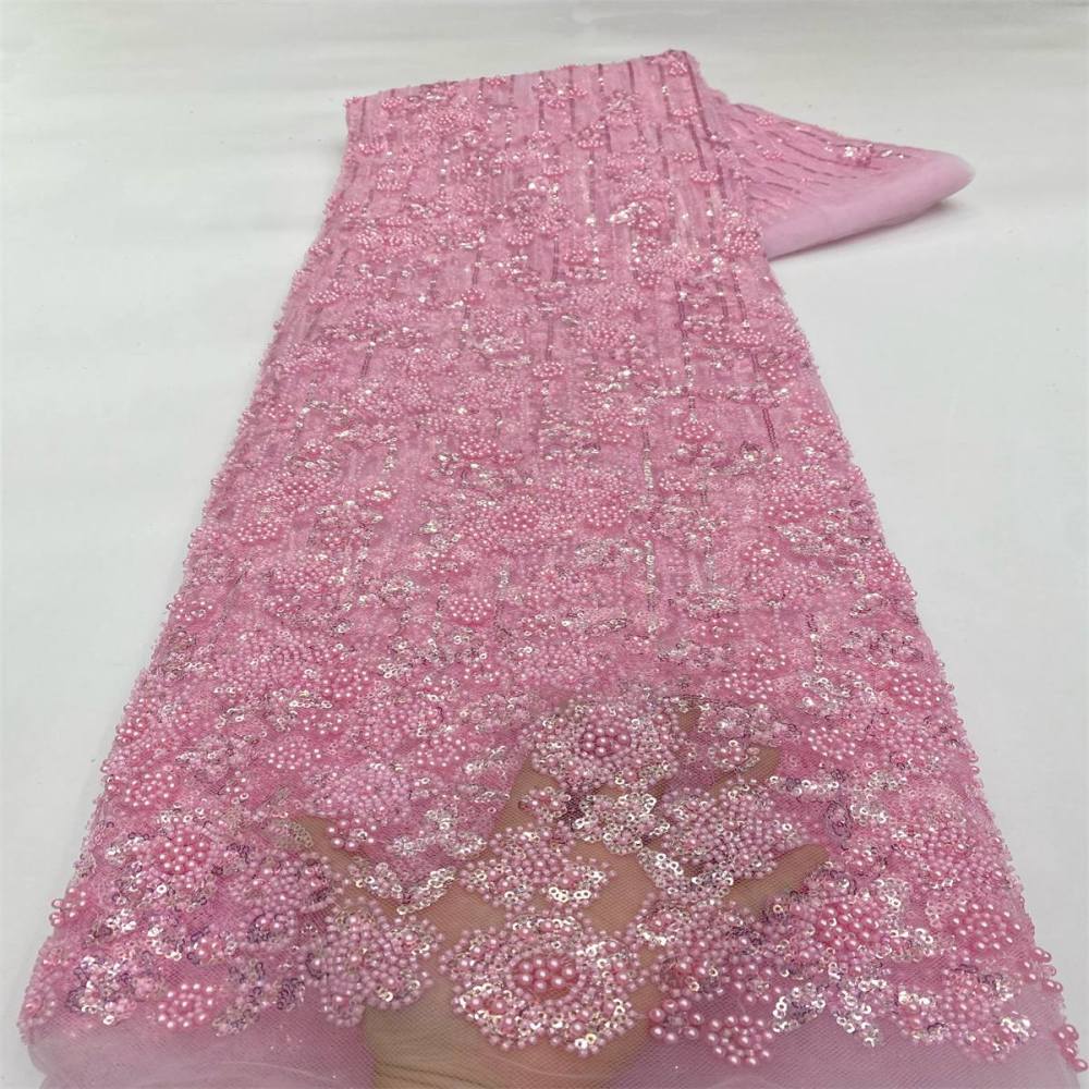 Beaded Tulle Fabric - 5 Yards | JX502