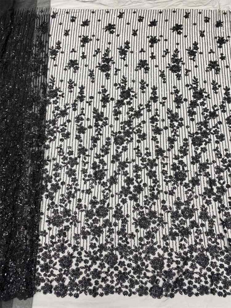 Beaded Tulle Fabric - 5 Yards | JX502