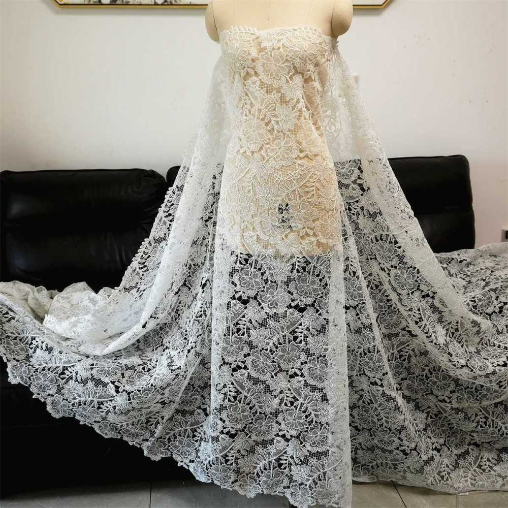Wedding Lace Fabric - 1 Yard | JZQ032