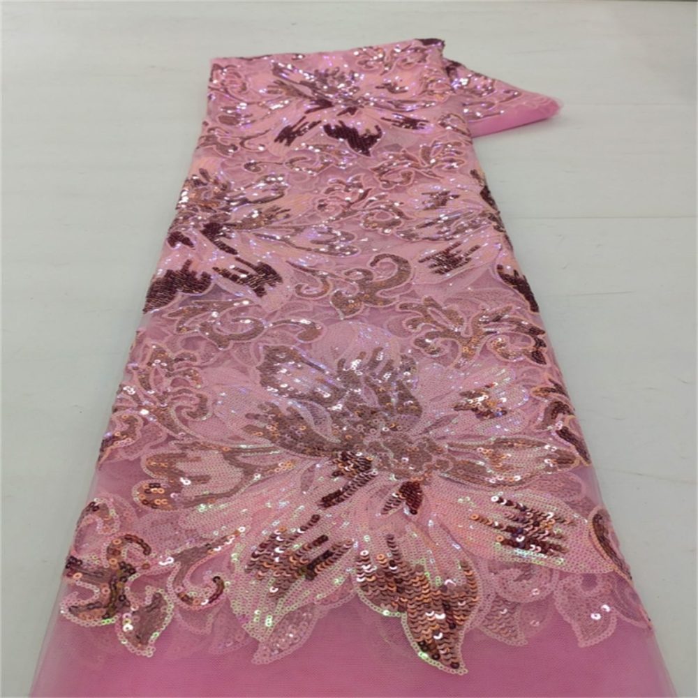 Sequin Tulle Fabric - 5 Yards | JX501