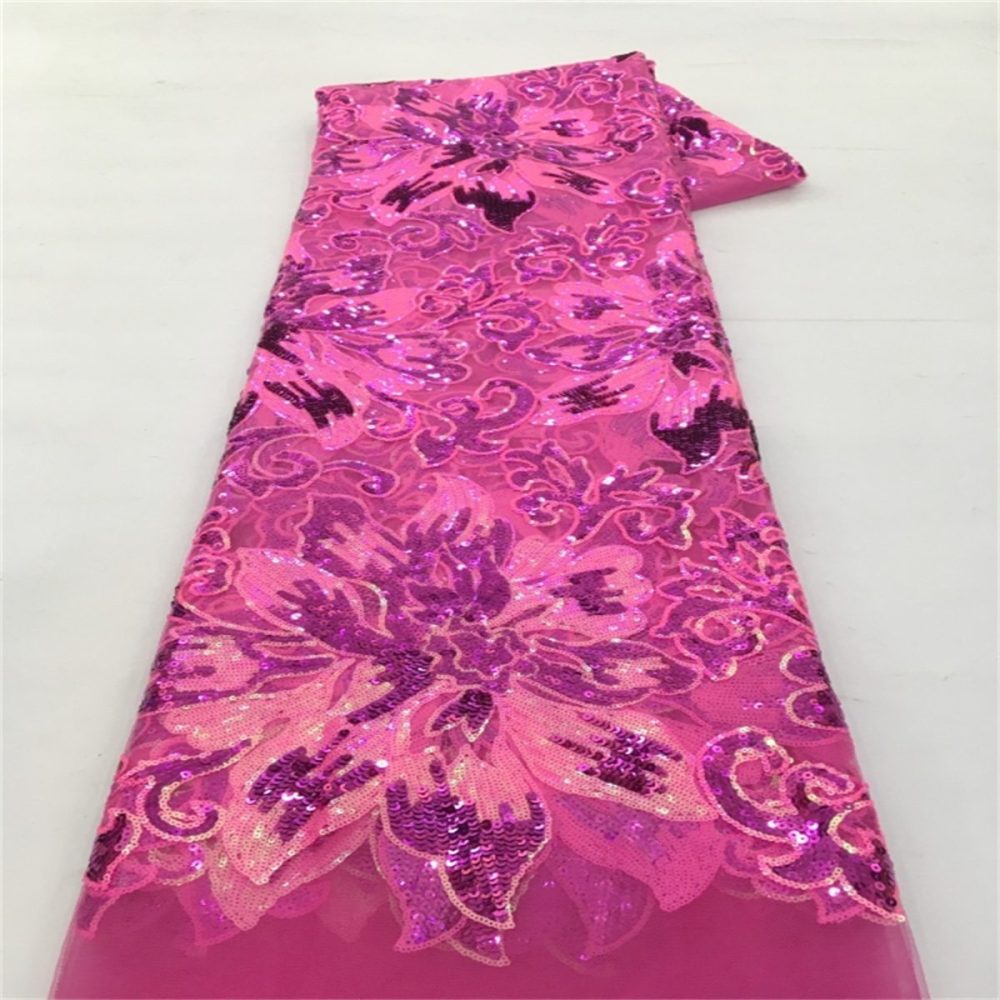 Sequin Tulle Fabric - 5 Yards | JX501