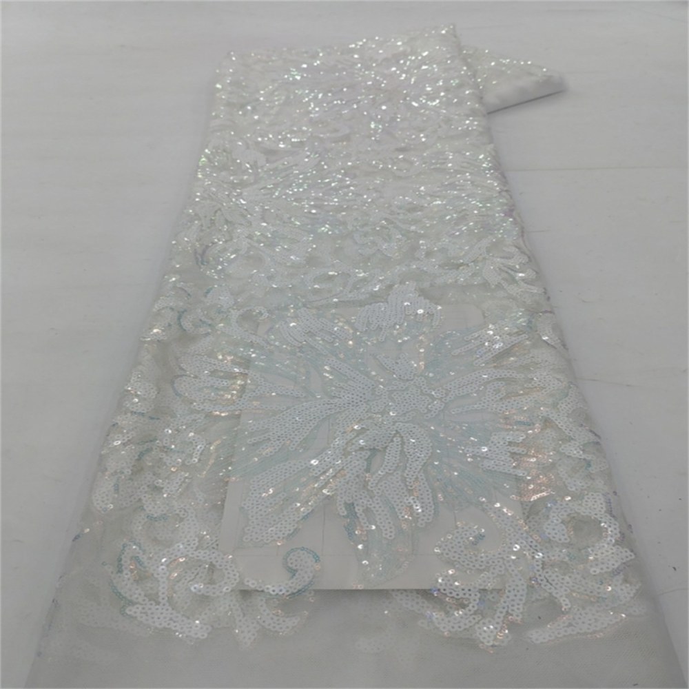 Sequin Tulle Fabric - 5 Yards | JX501