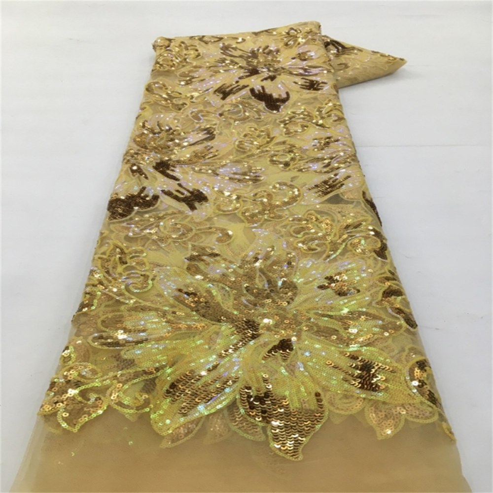 Sequin Tulle Fabric - 5 Yards | JX501