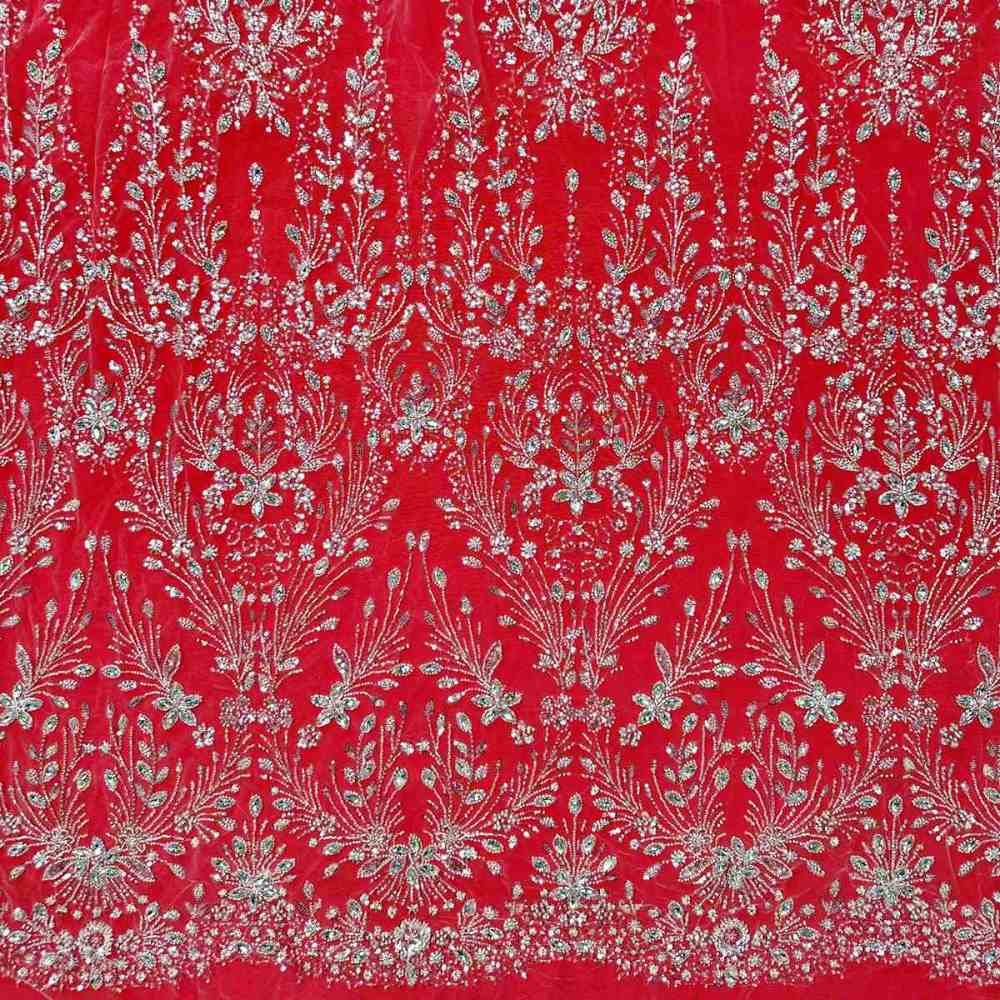 Bridal Lace Fabric - 5 Yards - Wedding Lace Fabric for Wedding Dresses | STL HN775W
