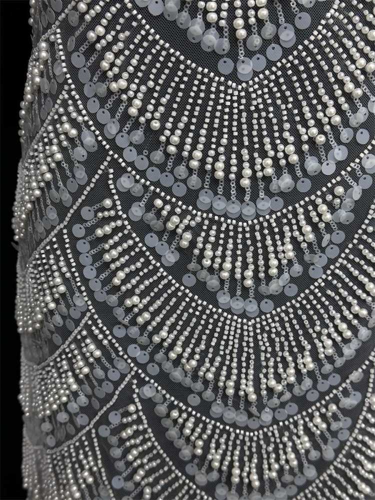 Bridal Lace Fabric - 5 Yards - Wedding Lace Fabric for Wedding Dresses | STL