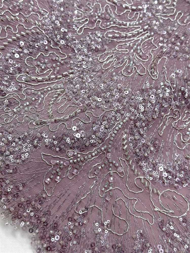 Beaded Tulle Fabric - 5 Yards - Embellished Fabric for Prom Dresses | HN780