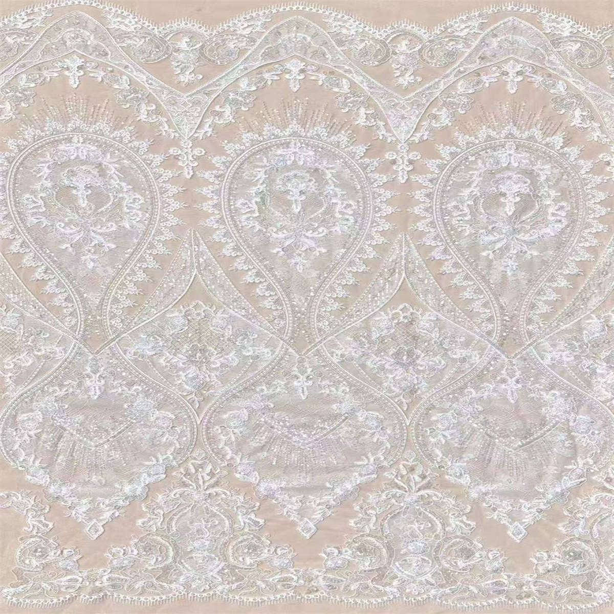 Bridal Lace Fabric - 5 Yards LIL9028W