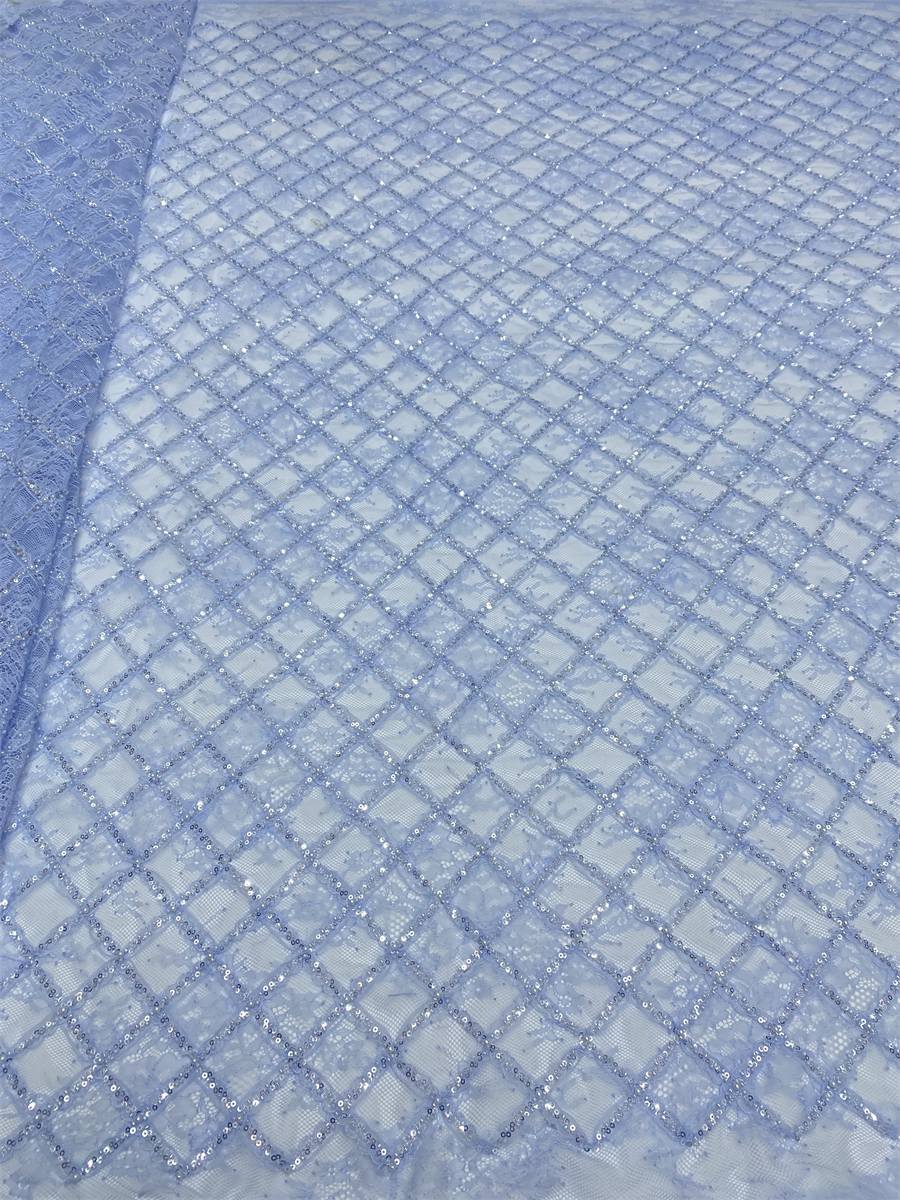 Beaded Lace Fabric - 5 Yards | MOD JX507