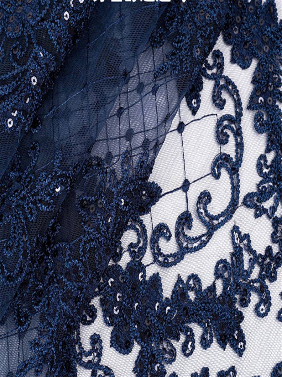Embroidered Sequin Lace Fabric - 5 Yards | MOD DX012