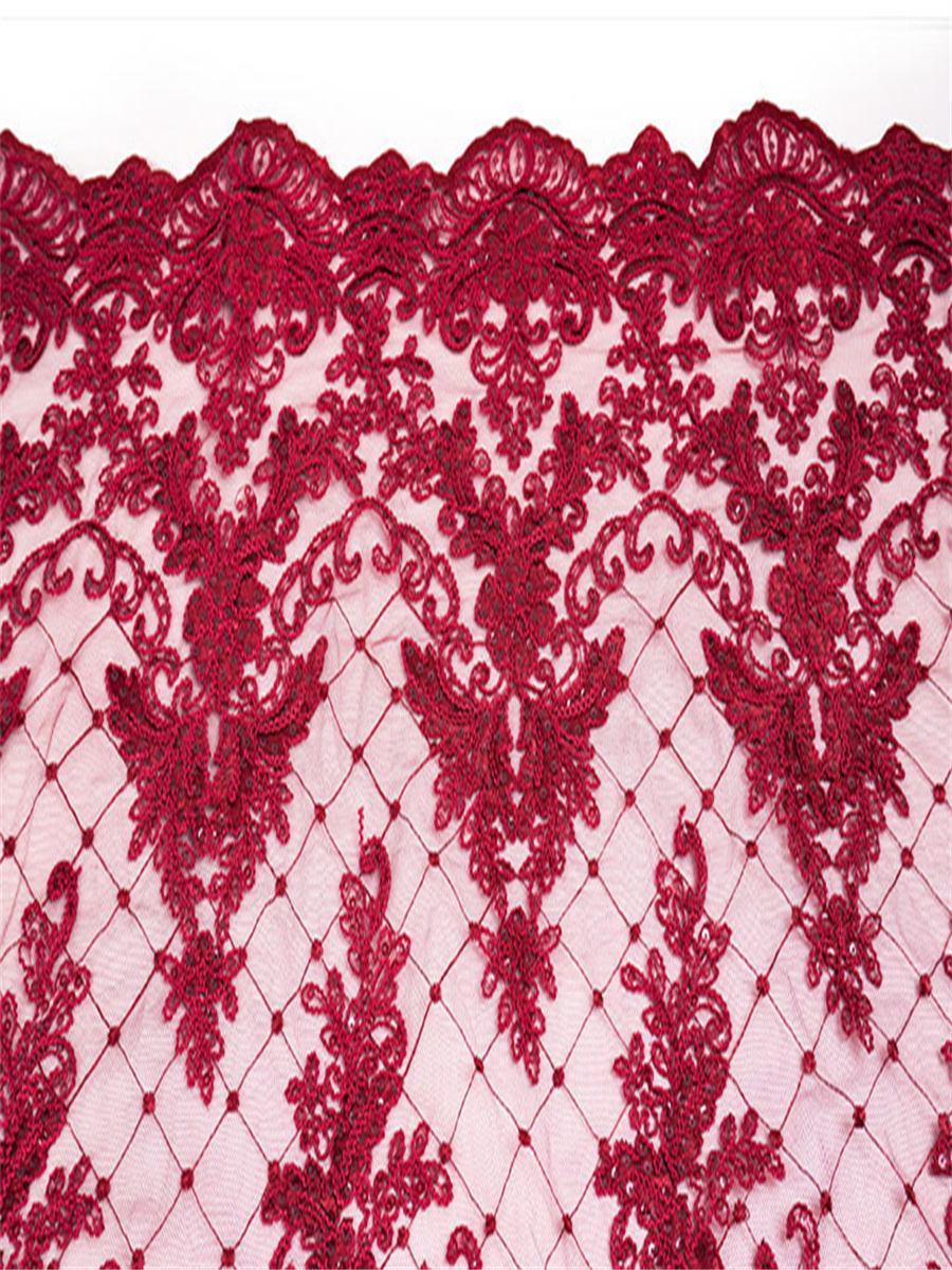 Embroidered Sequin Lace Fabric - 5 Yards | MOD DX012