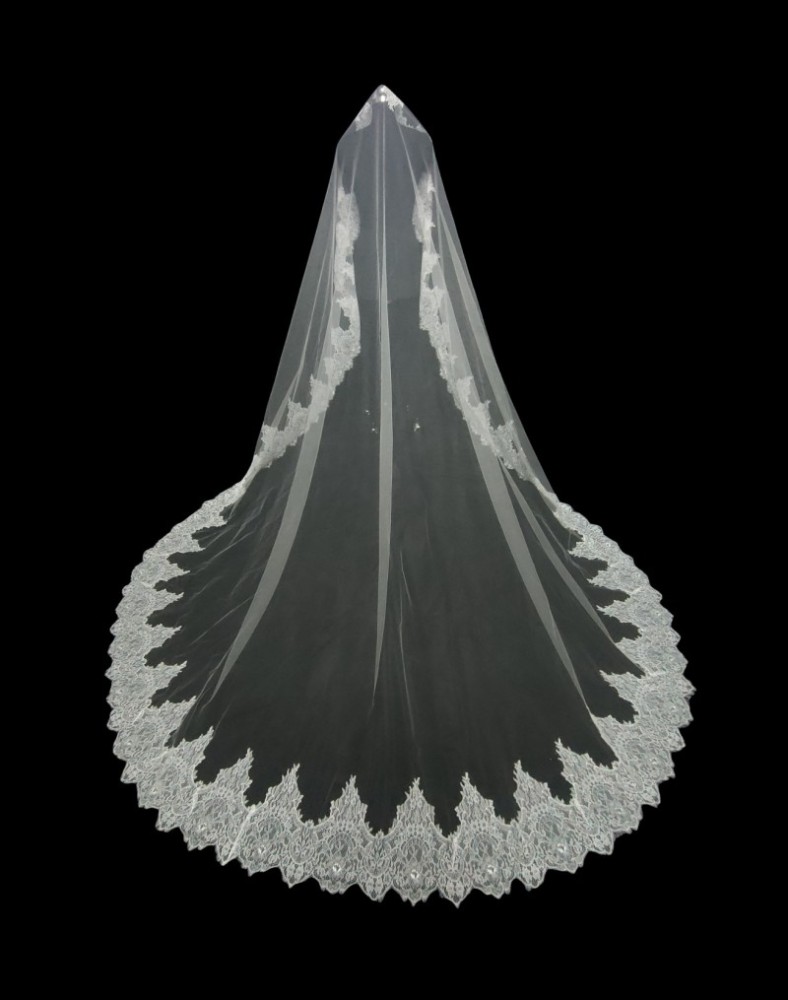 Lauren's Custom Bride Veil B365X280